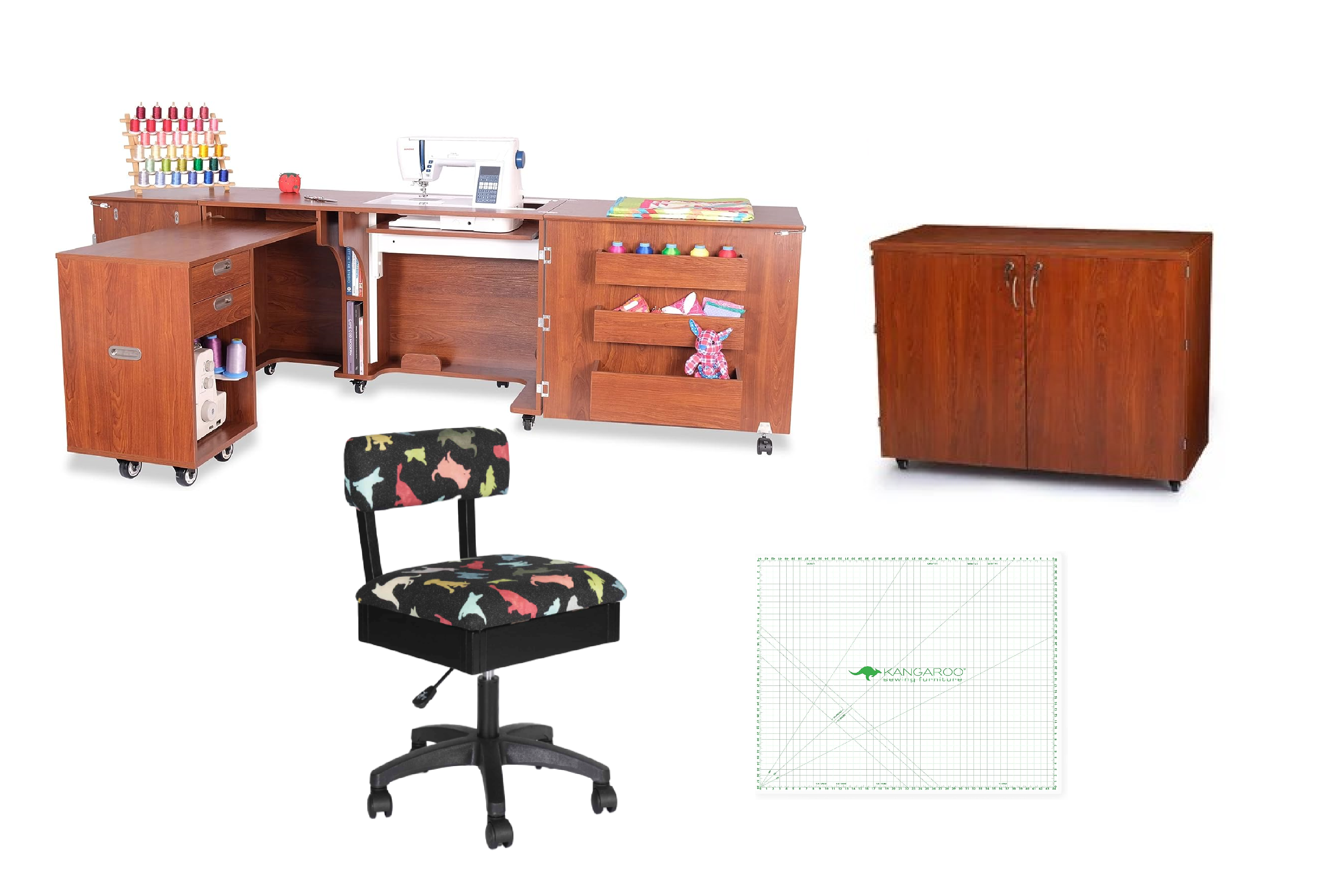 Arrow Sewing Aussie + Dingo Sewing and Crafting Furniture Bundle