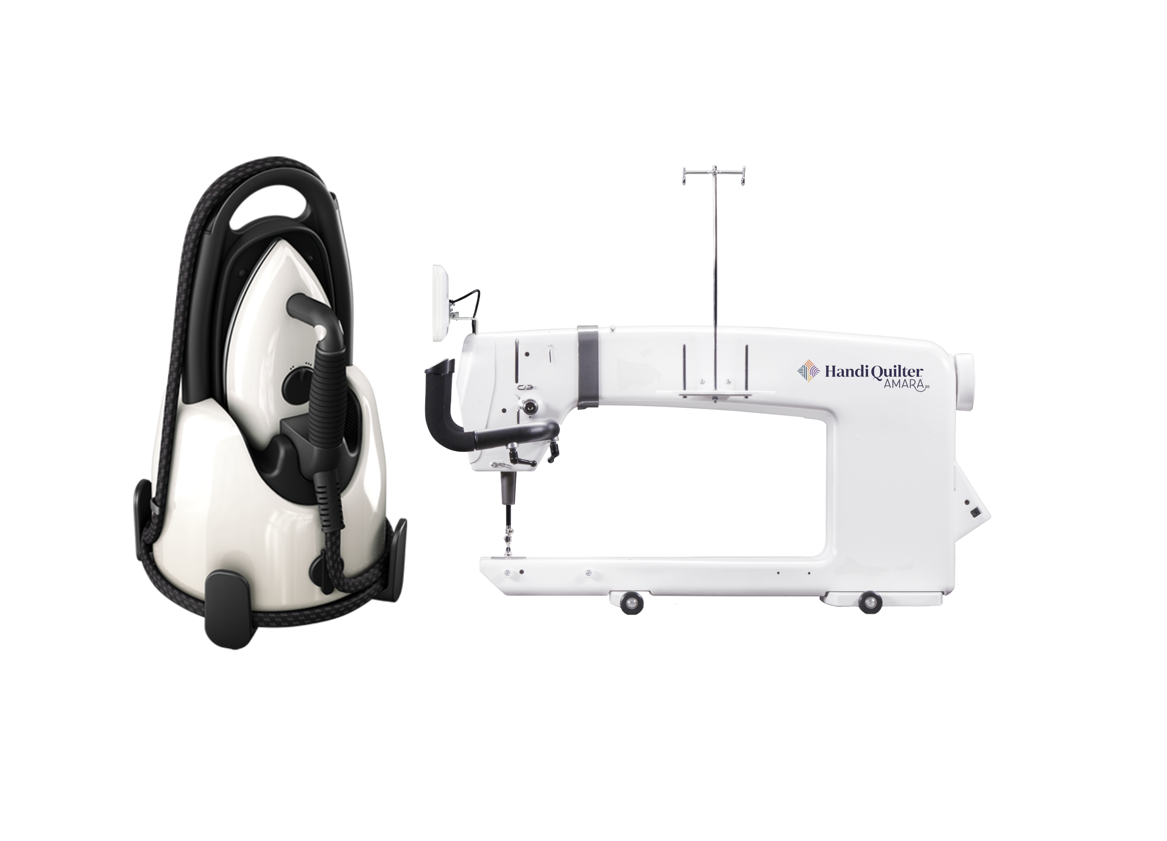Handi Quilter Amara 20" Longarm Quilting Machine with Free Laurastar Lift Steam Iron