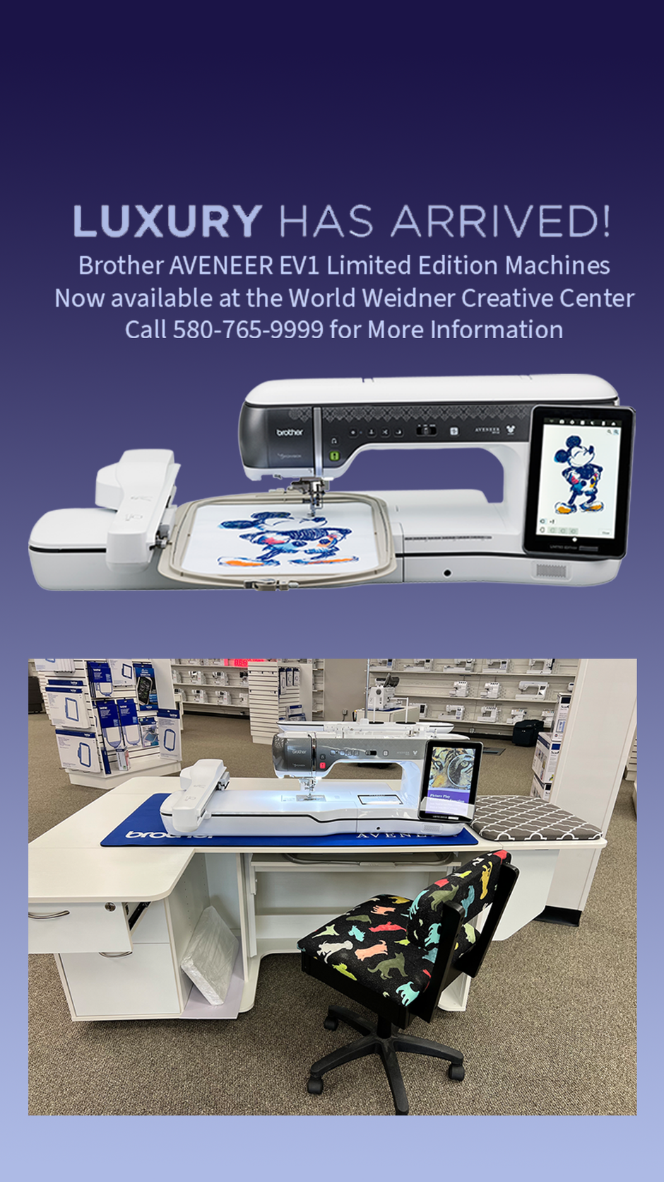 Home - World Weidner | Embroidery, Sewing, and Quilting Machines