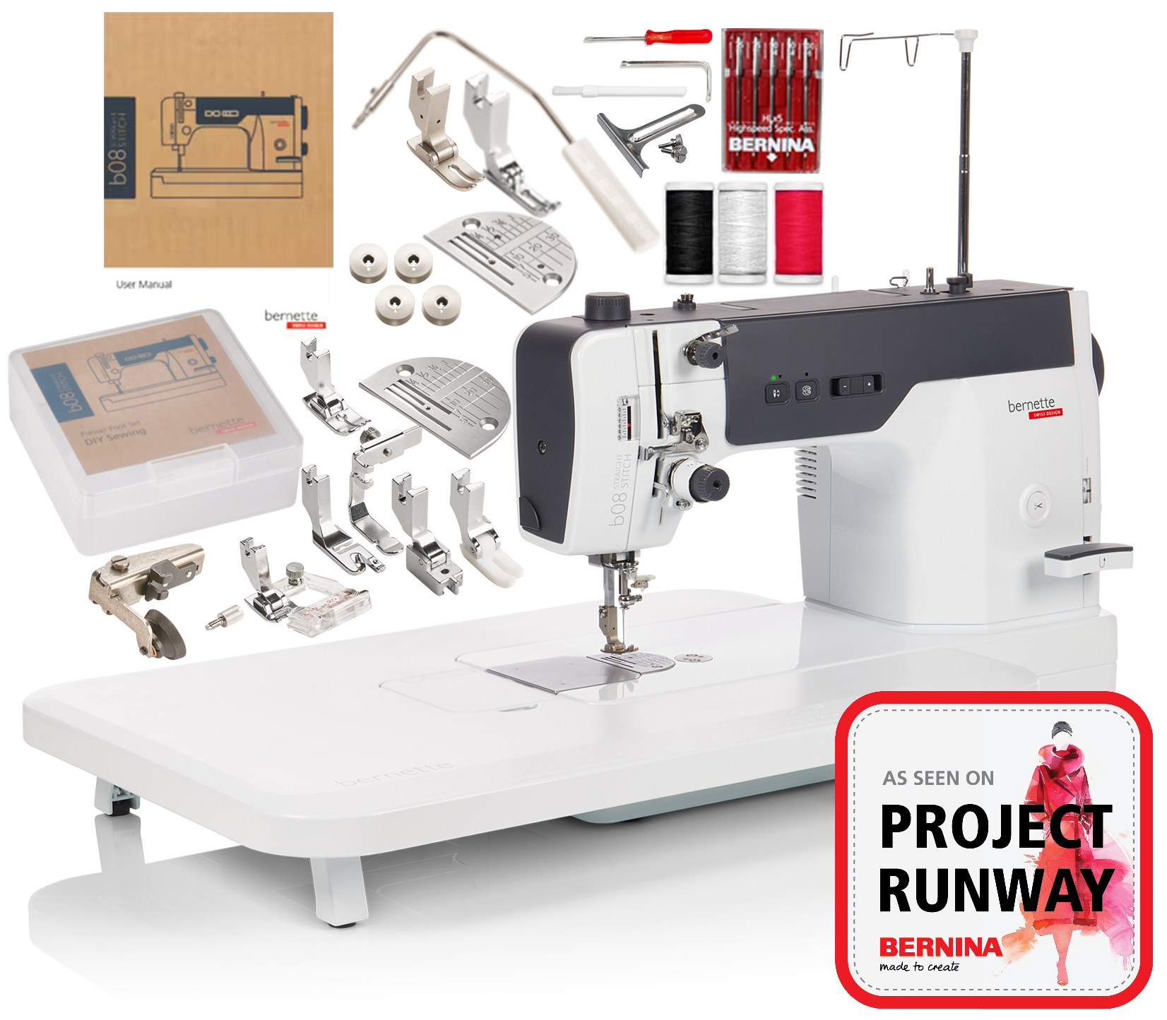 bernette b08 High Speed Straight Stitch Sewing Machine