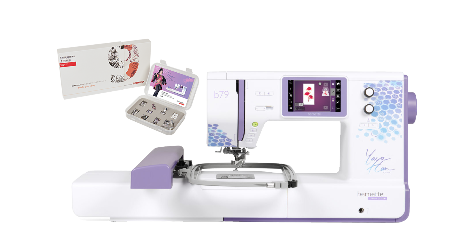 Bernette b79 Yaya Han Special Edition Sewing and Embroidery Machine 10x6 for Sale at World Weidner