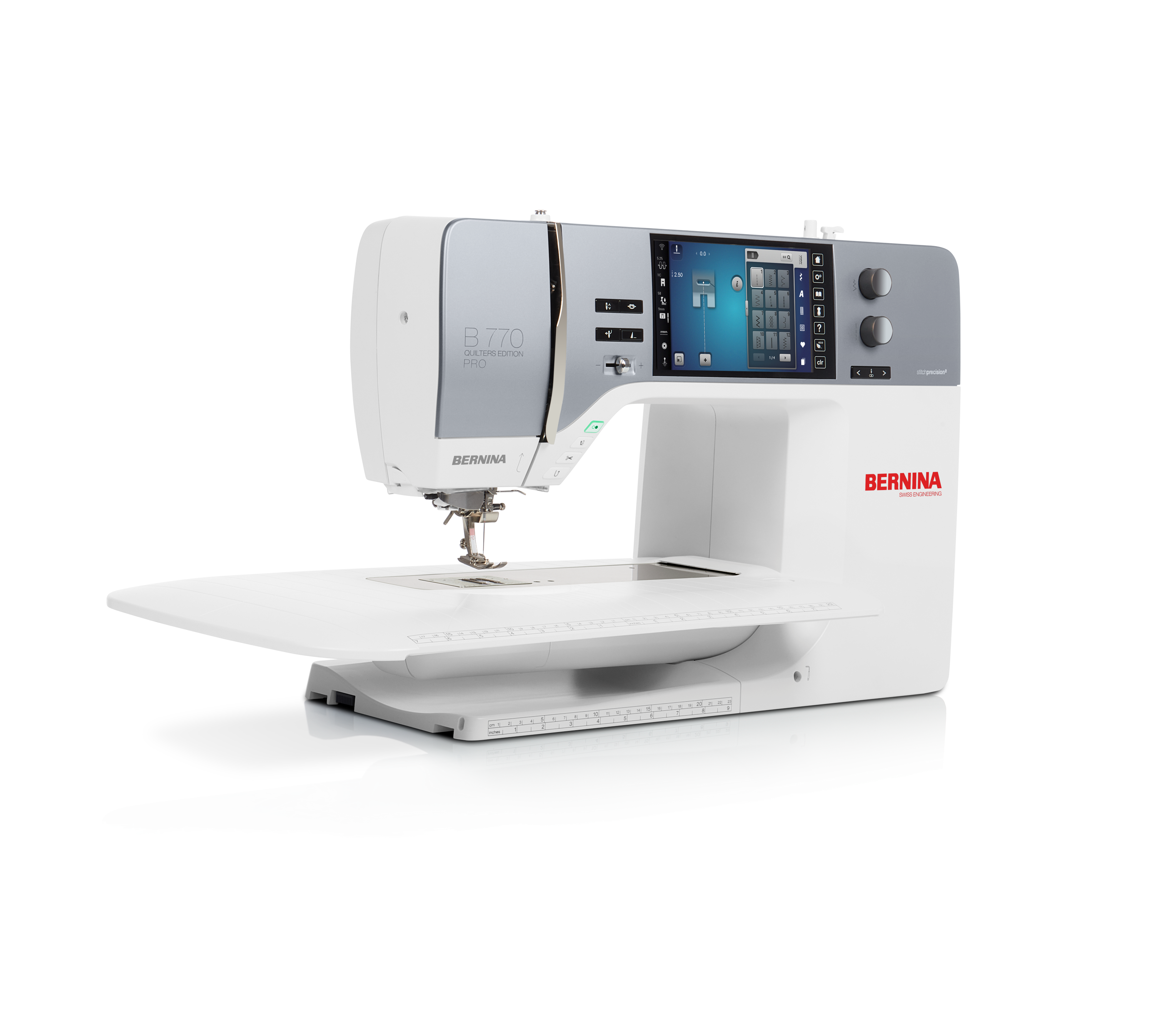 BERNINA 770 Quilter's Edition PRO Sewing and Embroidery Machine with Holiday Gift Package