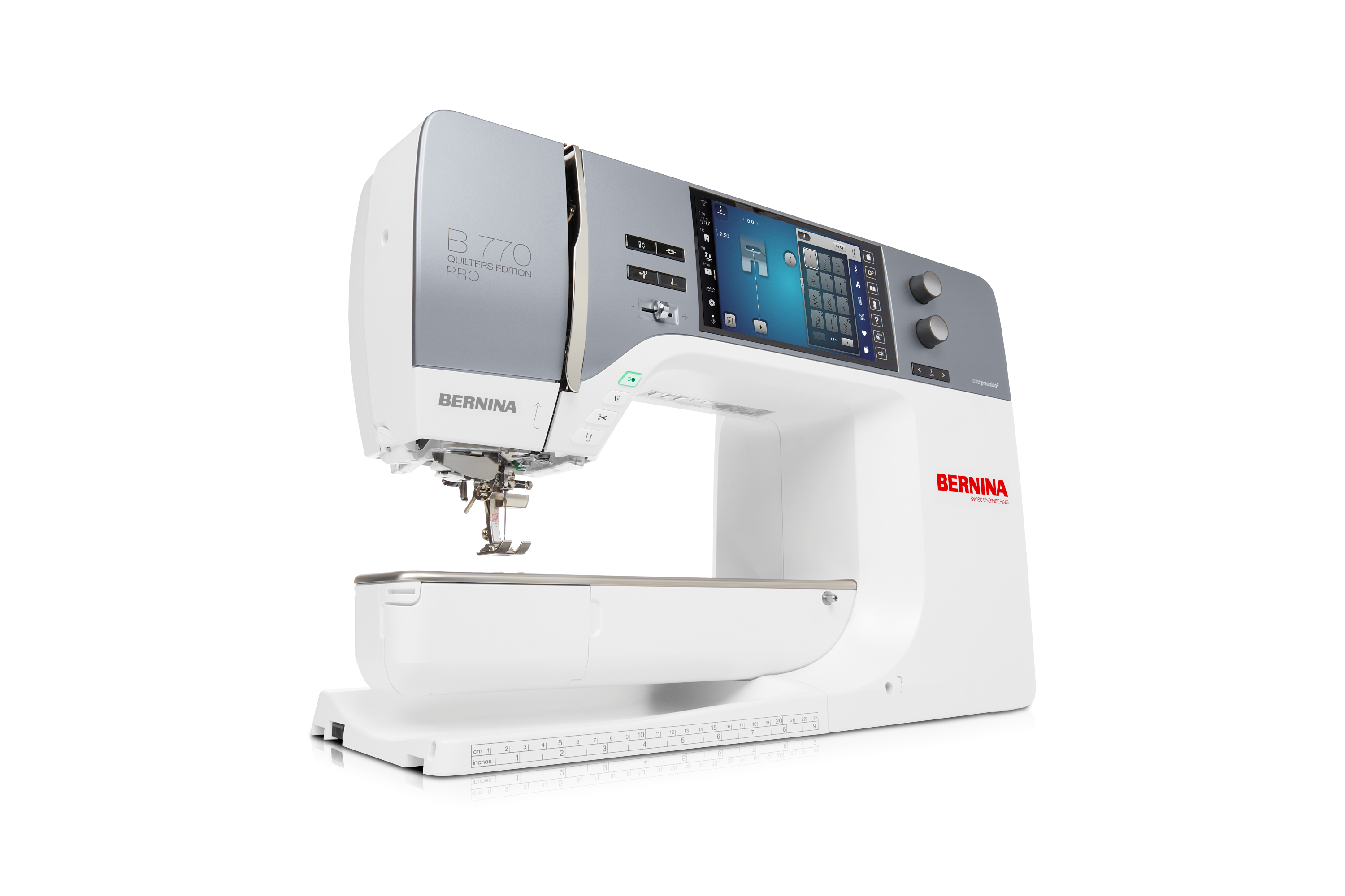 BERNINA 770 Quilter's Edition PRO Sewing and Embroidery Machine with Holiday Gift Package