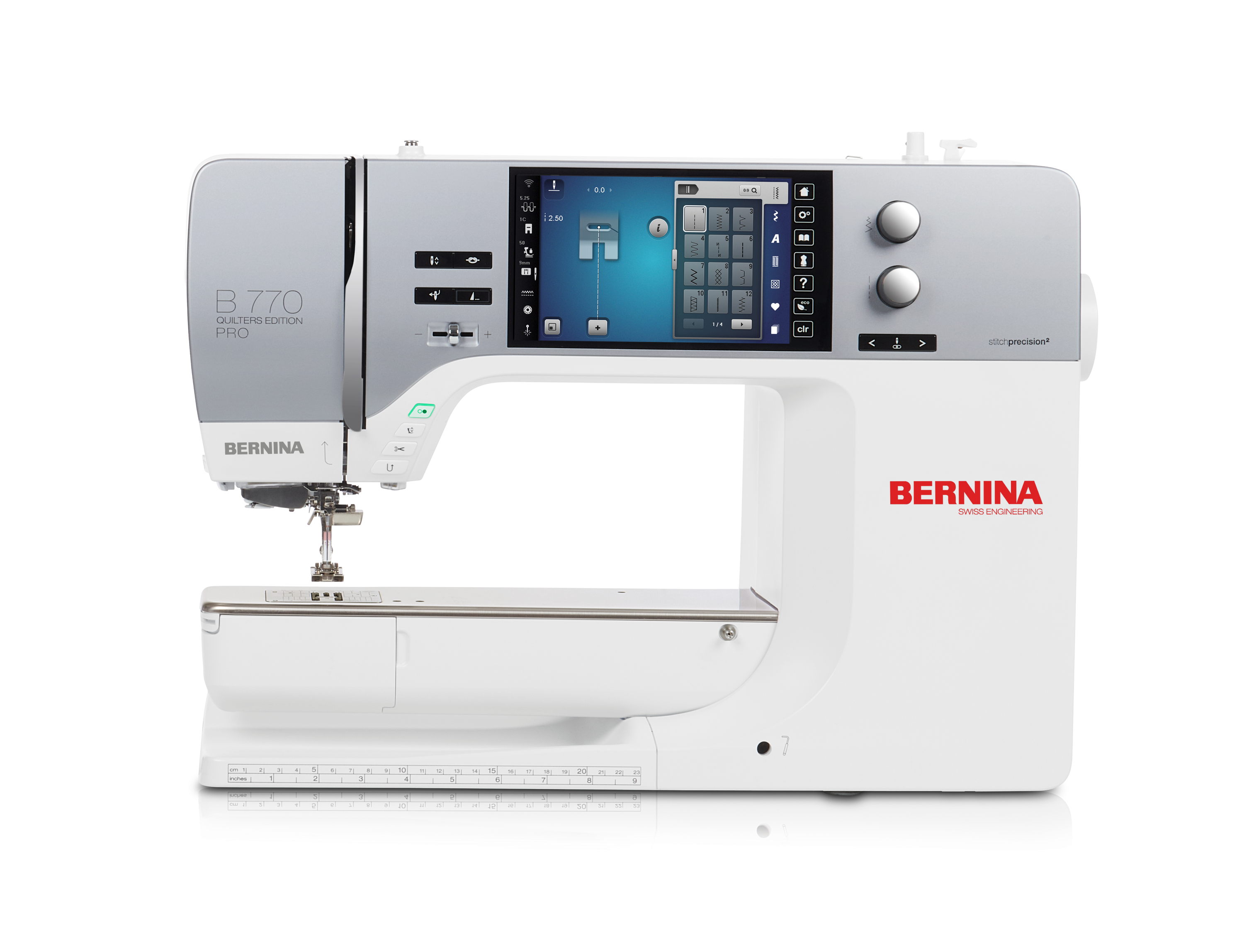 BERNINA 770 Quilter's Edition PRO Sewing and Embroidery Machine with Holiday Gift Package