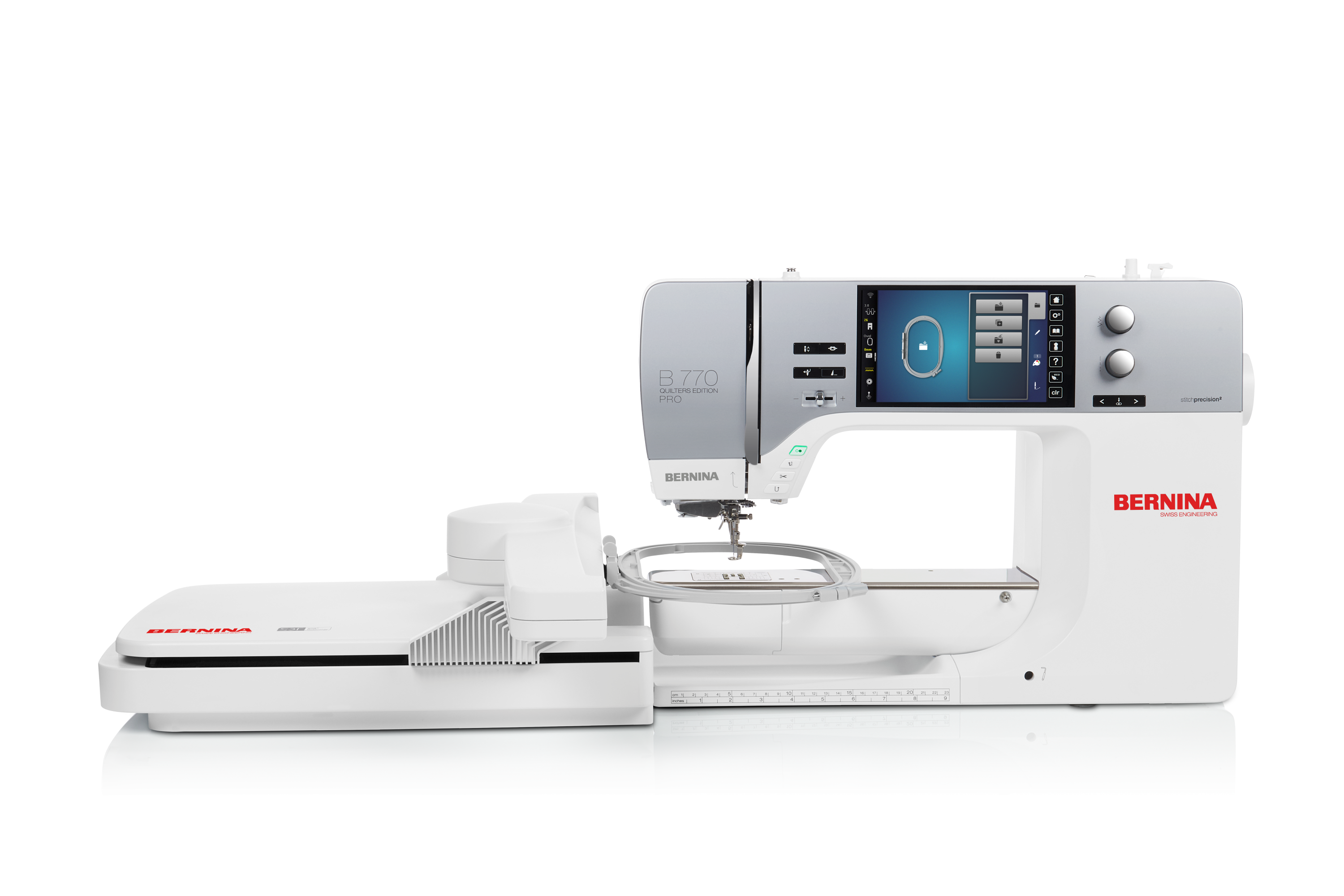 BERNINA 770 Quilter's Edition PRO Sewing and Embroidery Machine with Holiday Gift Package