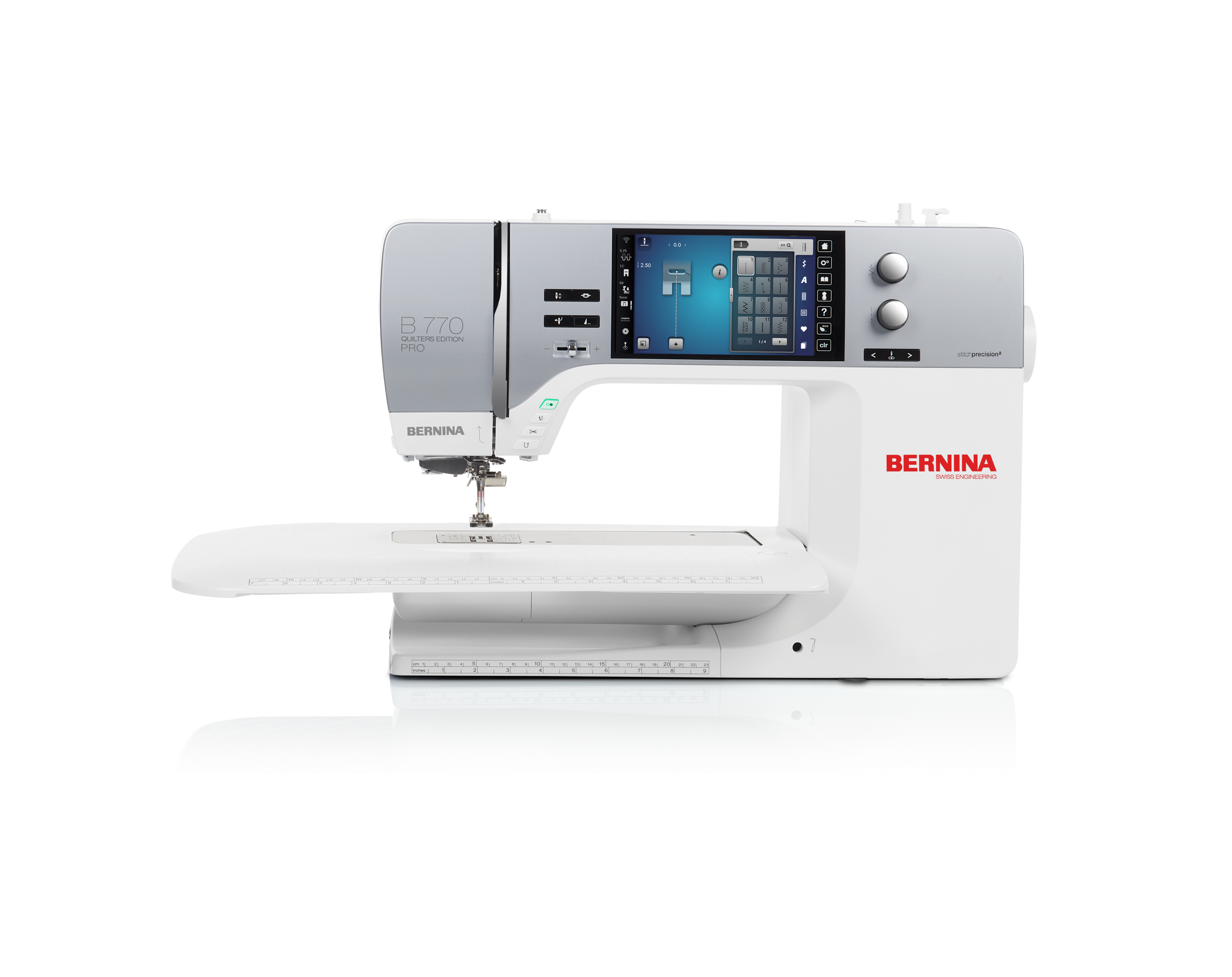 BERNINA 770 Quilter's Edition PRO Sewing and Embroidery Machine with Holiday Gift Package