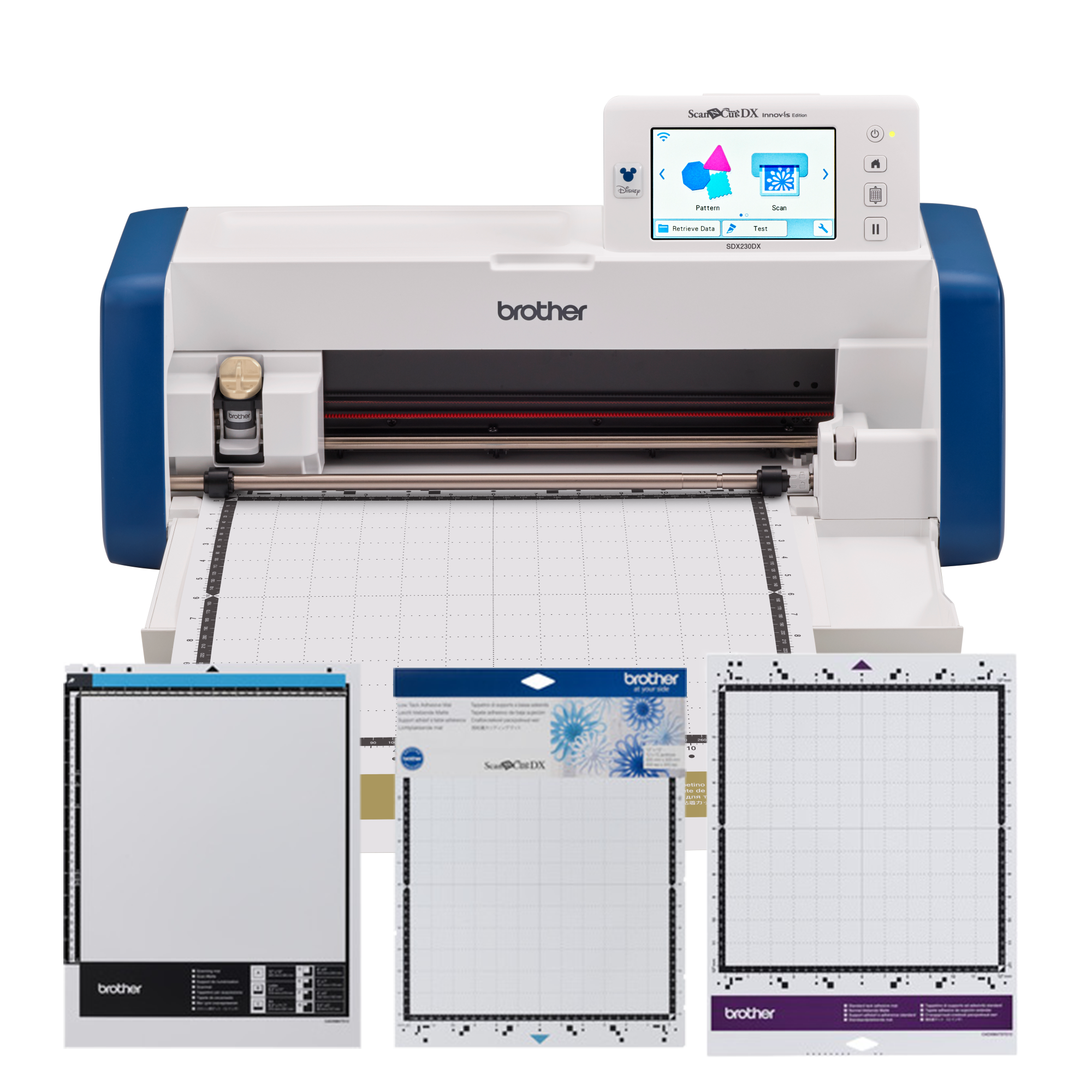 Brother ScanNCut DX SDX230DX Limited Edition Disney Craft Cutting Machine for Sale at World Weidner