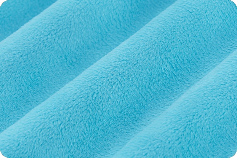 Fabric Shannon Turquoise 90" Extra Wide Solid Cuddle 3 by the Quarter Yard C390-TURQUOISE