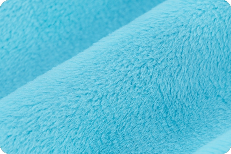 Fabric Shannon Turquoise 90" Extra Wide Solid Cuddle 3 by the Quarter Yard C390-TURQUOISE