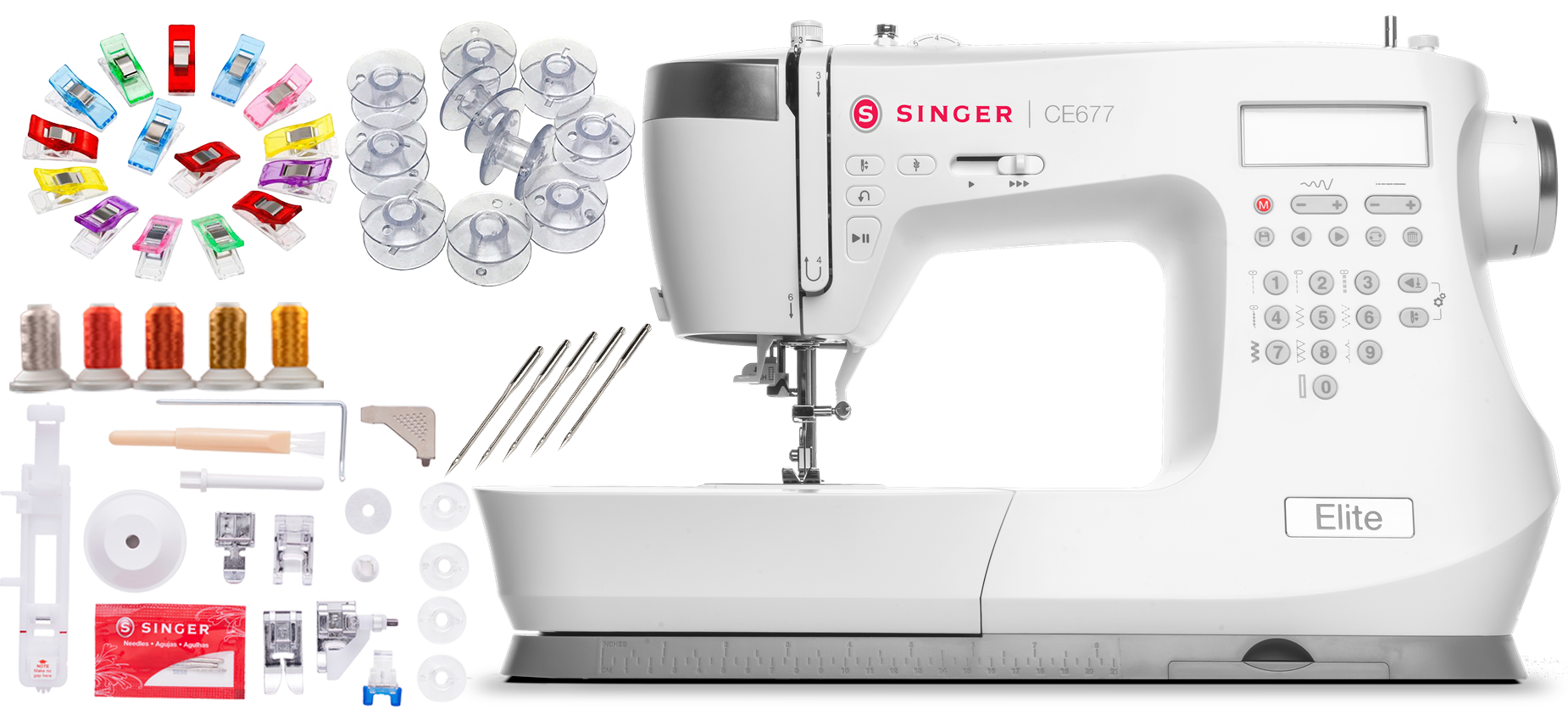 Singer Elite CE677 Computerized Sewing Machine