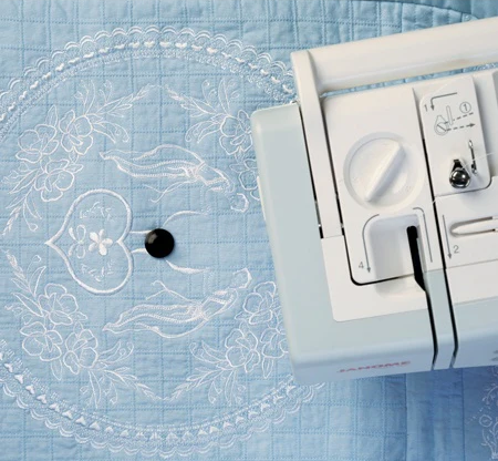 Janome Circular Sewing Attachment for Horizontal Rotary Hook Models 202106009