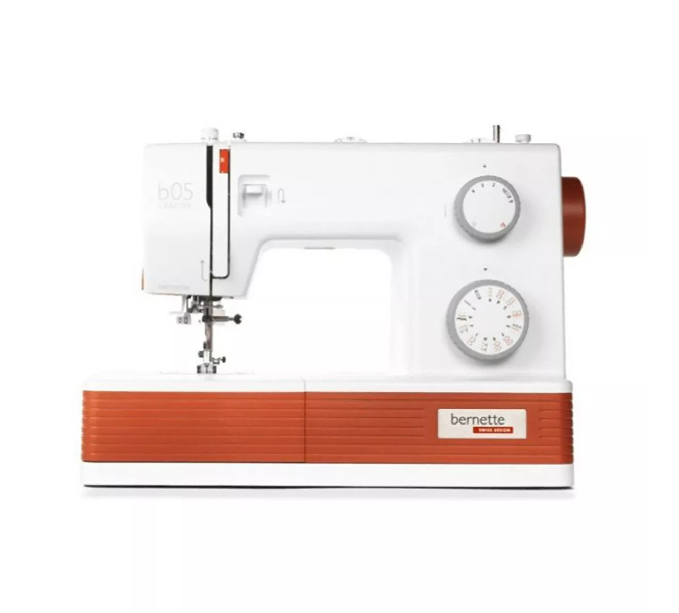 Máquina de coser mecánica Bernette b05 Crafter de 33 puntadas