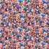 Fabric Michael Miller Multi Flags in Bloom Red, White & Beautiful by the Quarter Yard DCX13151-MULT