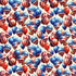 Fabric Michael Miller Cream Cheer & Celebrate Red, White & Beautiful by the Quarter Yard DCX13153-CREM