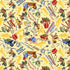 Fabric Michael Miller Yellow Love Your Garden Hunks Gone Gardening by the Quarter Yard DCX13114-YELL