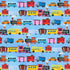 Fabric Michael Miller Wave Transit Trail Little Locomotives by the Quarter Yard DDC12874-WAVE