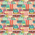Fabric Michael Miller Cream Suitcase Stories Modern Nomad by the Quarter Yard DDC13055-CREM