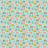 Fabric Michael Miller Robin's Egg Jetset Journeys Modern Nomad by the Quarter Yard DDC13059-ROBI