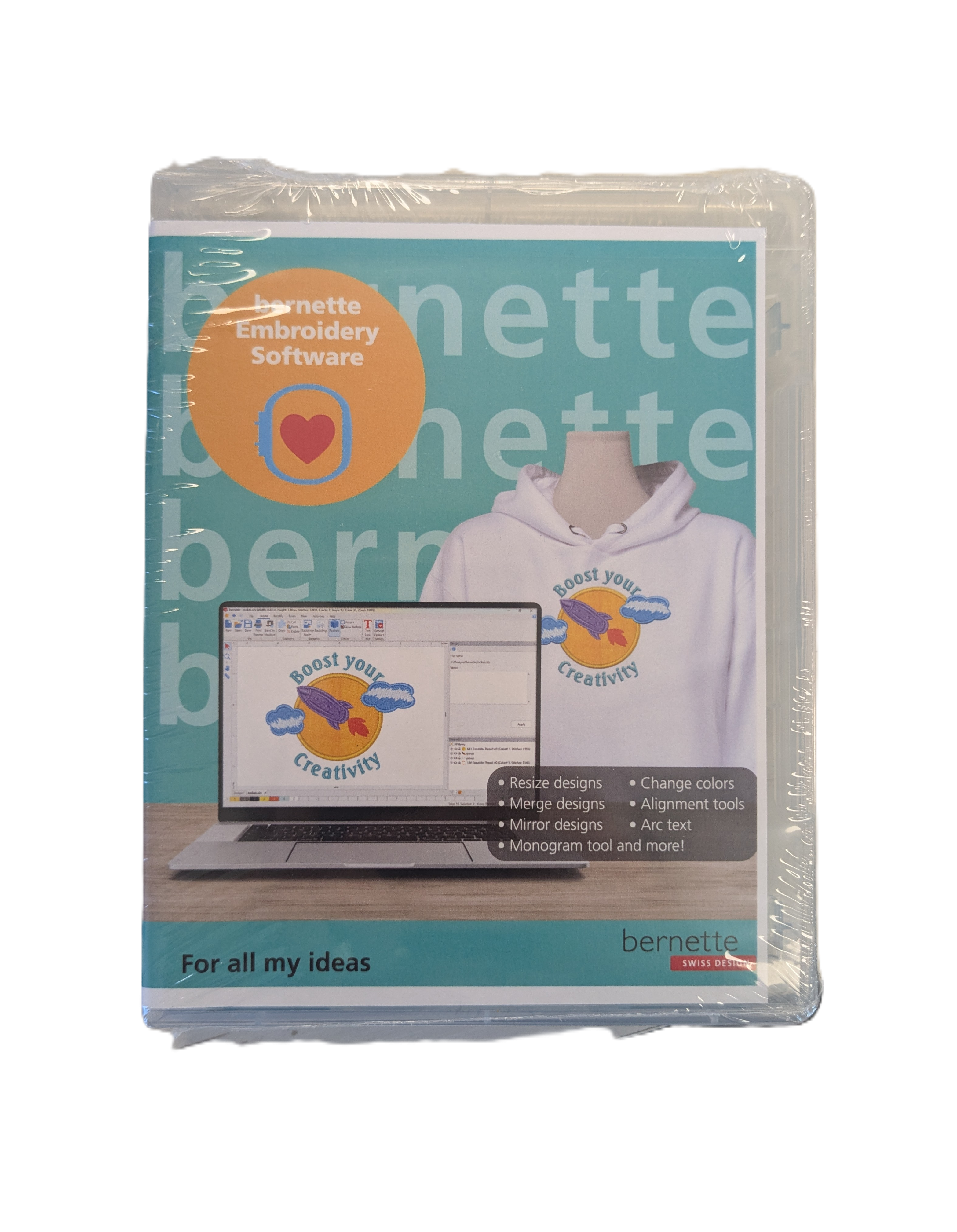 bernette Embroidery Software by DIME 127ES-BES-USB