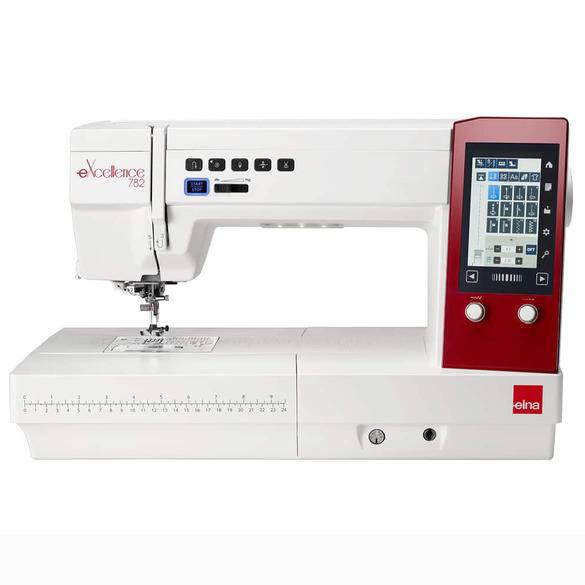 elna eXcellence 782 Computerized Sewing Machine with Accurate Stitch Regulator for Sale at World Weidner