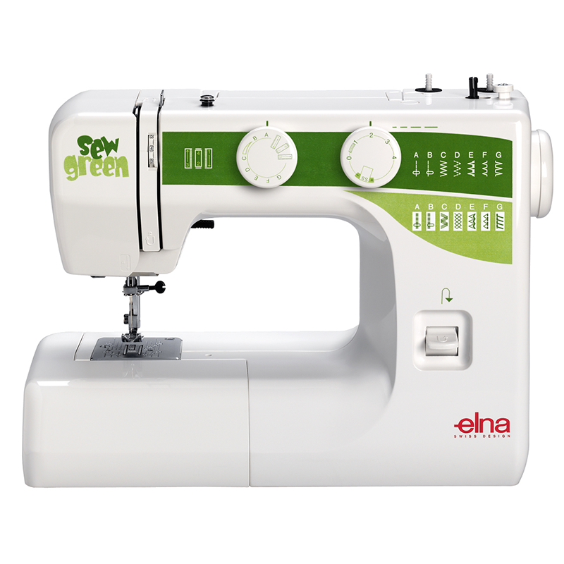 elna Sew Green Sewing Machine for Sale at World Weidner