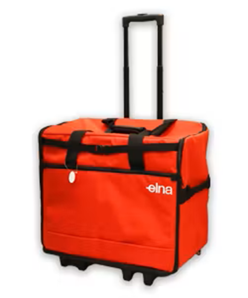 elna Large Sewing Machine Rolling Trolley ELROLLERCASE