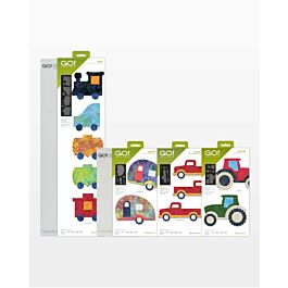 AccuQuilt GO! Trucks, Tractors & Trains Die Bundle 56292