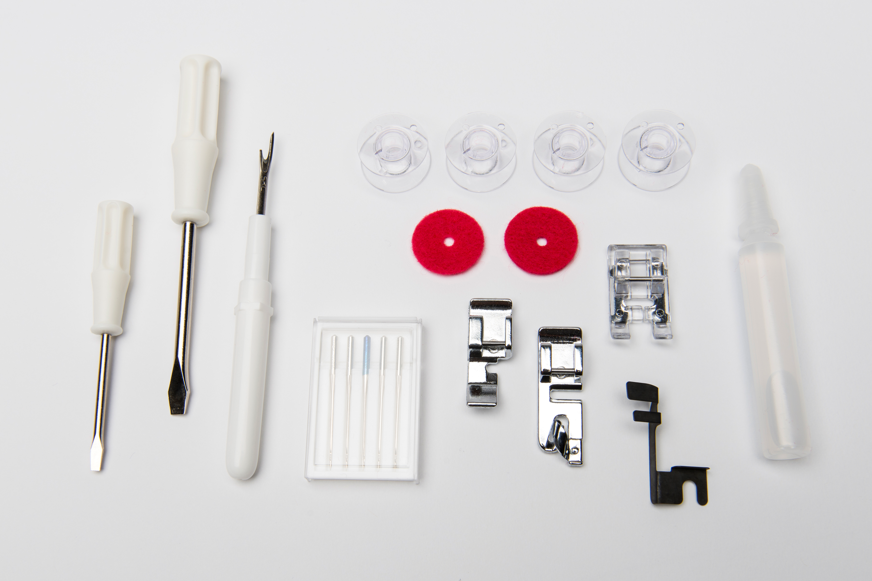image of the Janome HD1000 Sewing Machine standard accessories