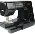 angled image of the Janome HD3000BE Sewing and Quilting Machine free arm