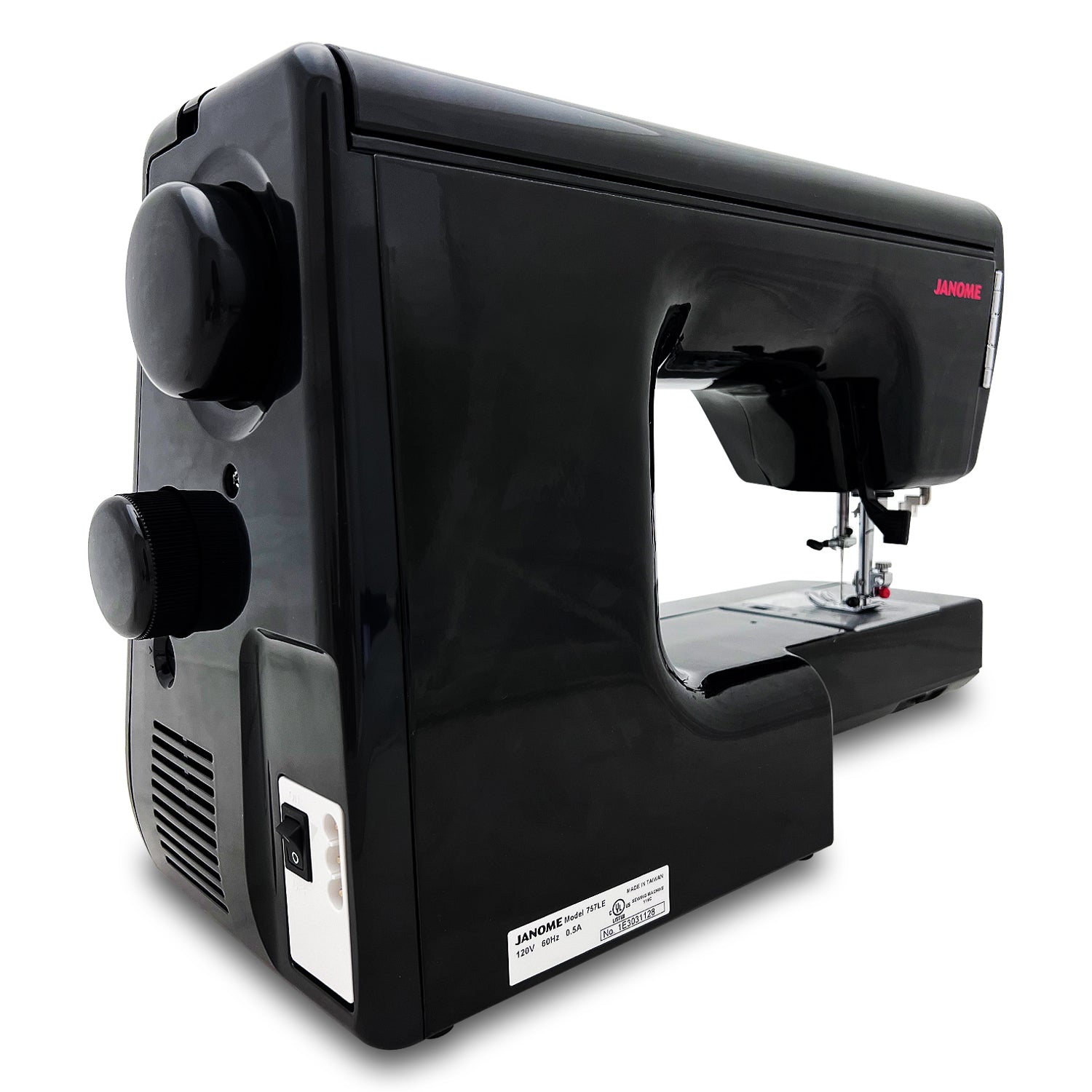 image of the Janome HD5000BE Sewing and Quilting Machine back
