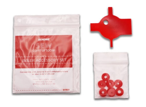 Janome Ruler Accessory Set Janome Sew Comfortable Ruler Accessory Set JA-RULERACCSET – World Weidner