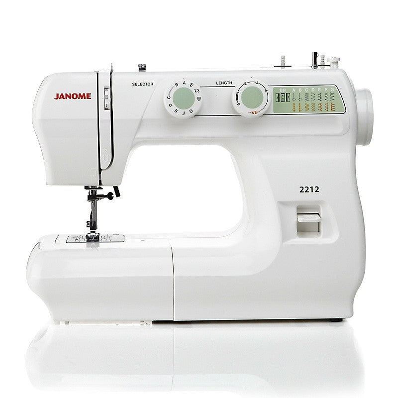 front facing image of the Janome 2212 Sewing Machine