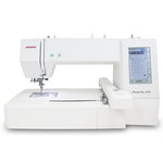 front facing image of the Janome MC400E Embroidery Machine