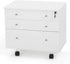 Arrow Sewing Kangaroo Joey Portable Sewing Cabinet white closed with key