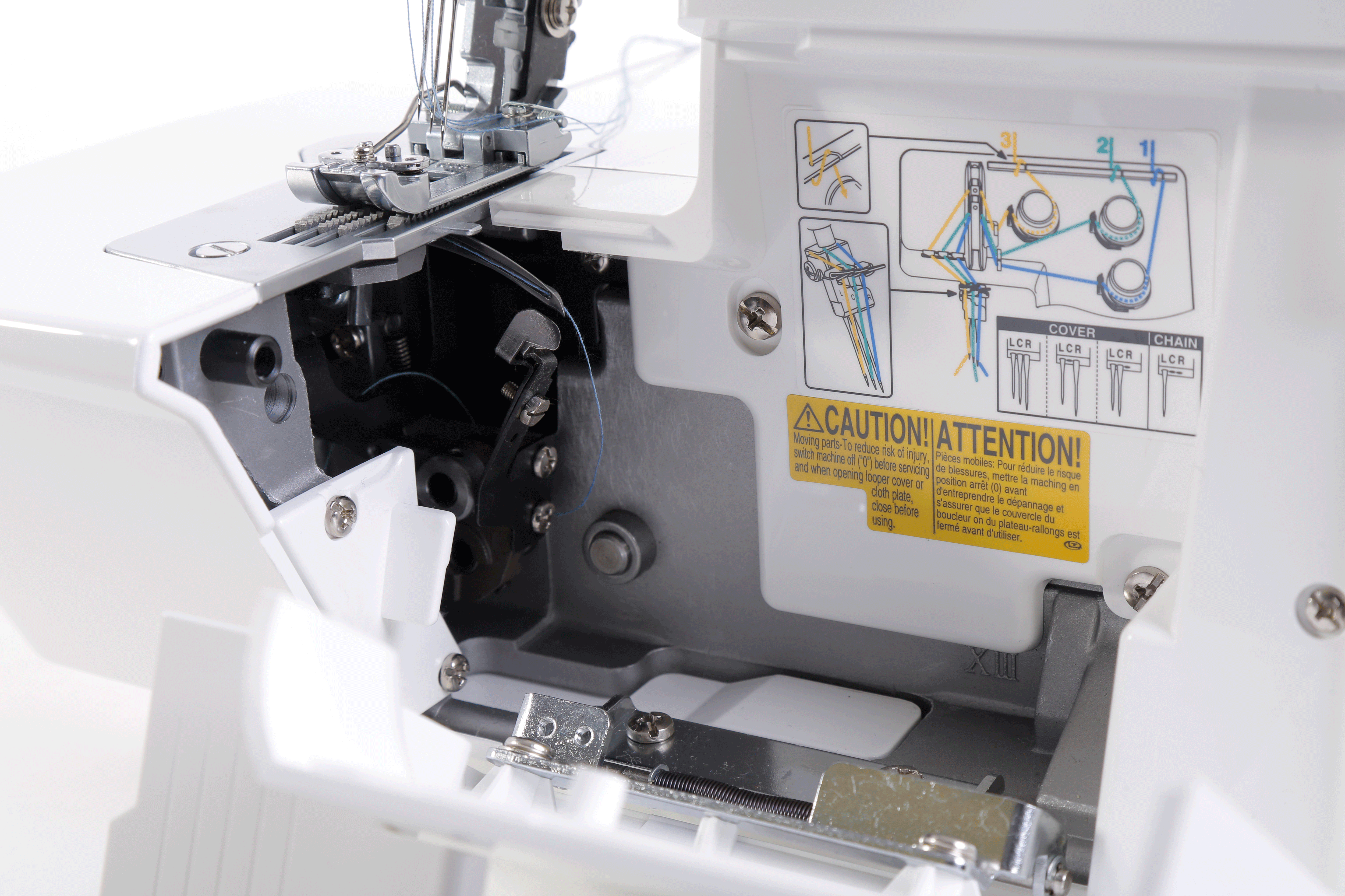 JUKI MCS-1700QVP CoverStitch and ChainStitch Machine