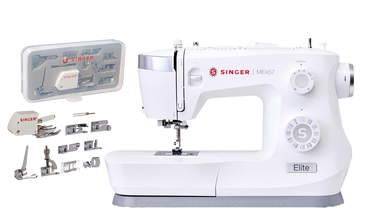 Singer ME457 Elite Sewing Machine Bonus Package c