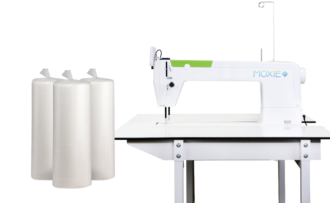 Handi Quilter Moxie ST 18" Longarm Quilting Machine with Free American Fiber Batting