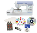 Brother PE800 Embroidery Machine 5x7 bonus package a