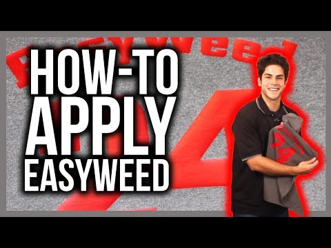 How to apply Siser EasyWeed on a T-shirt!
