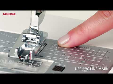 Using The Janome Lap Seam Foot YouTube Video
