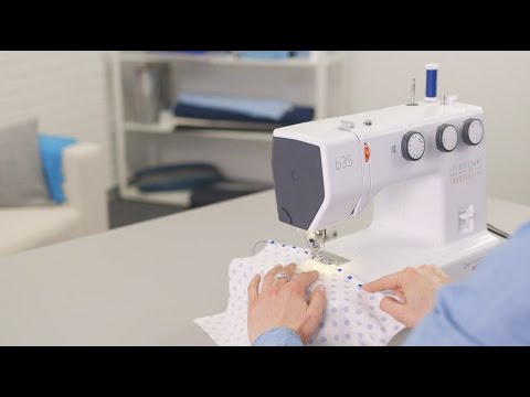 b35 Tutorial – Sewing rolled hems (7/7)