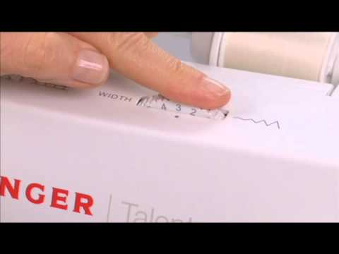 SINGER® TALENT™ 3323 Sewing Machine Length & Width