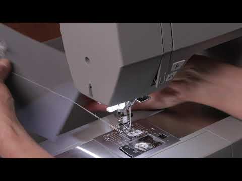 SINGER® HD6600C Series - Selecting a Stitch and Sewing