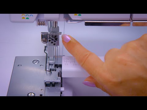 b68 AIRLOCK Tutorial – How to Thread the Needles for Overlock Stitches