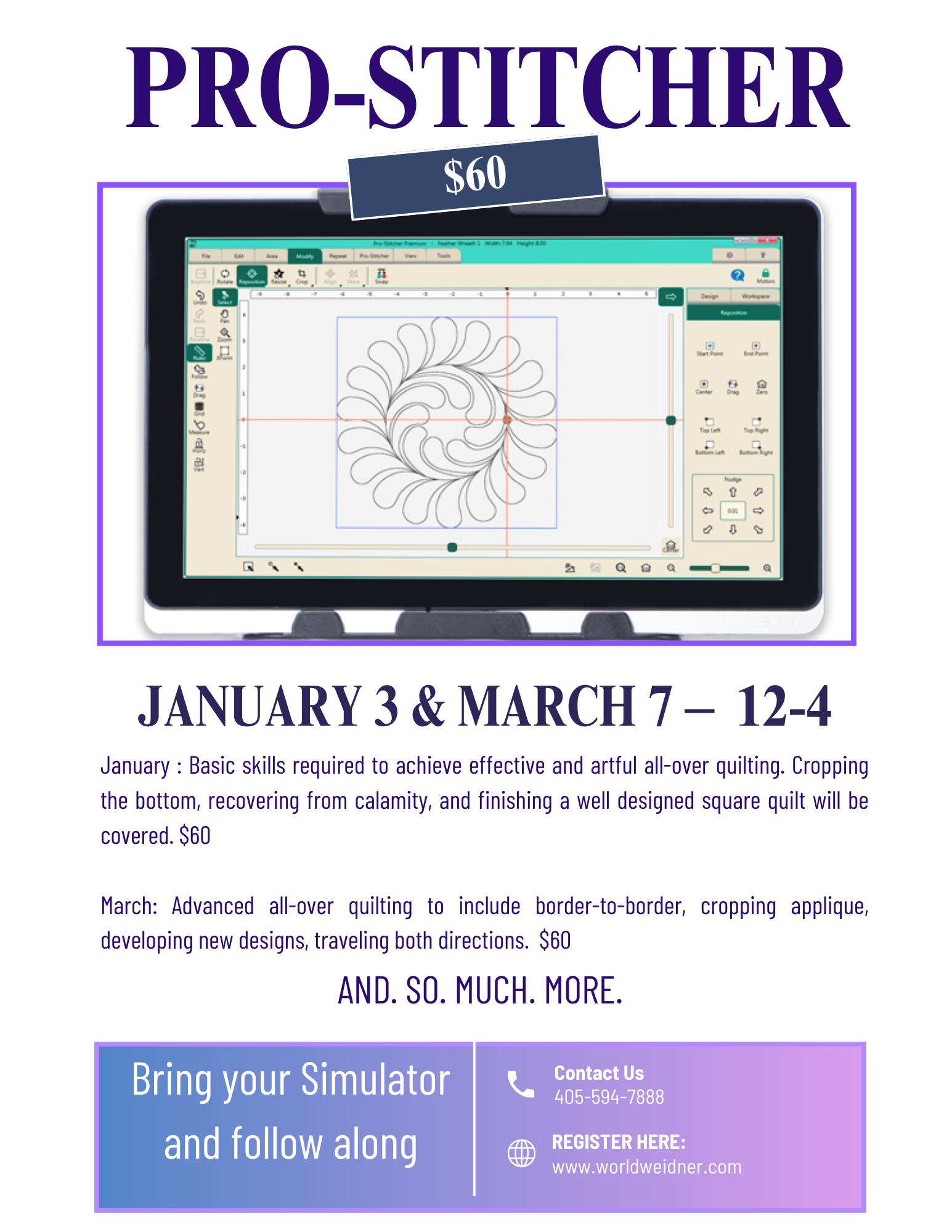 Pro-Stitcher Class 1/3