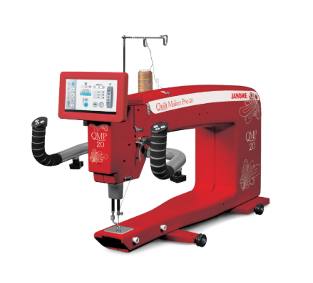 Janome Classic Red Quilt Maker Pro 20 Limited Edition Long Arm Quilting Machine