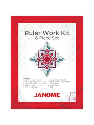 Janome 6pc Ruler Work Kit – World Weidner