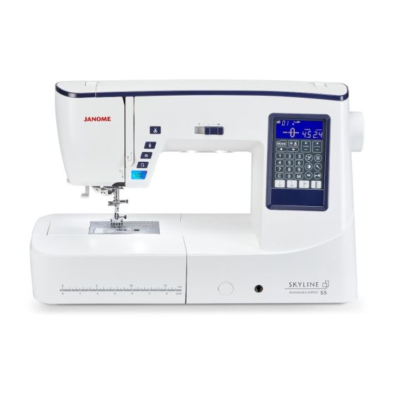 Janome Skyline S5 10th Anniversary Edition Sewing and Quilting Machine