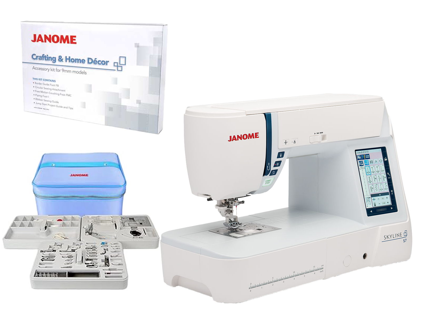 Janome Skyline S7 Sewing and Quilting Machine for Sale at World Weidner