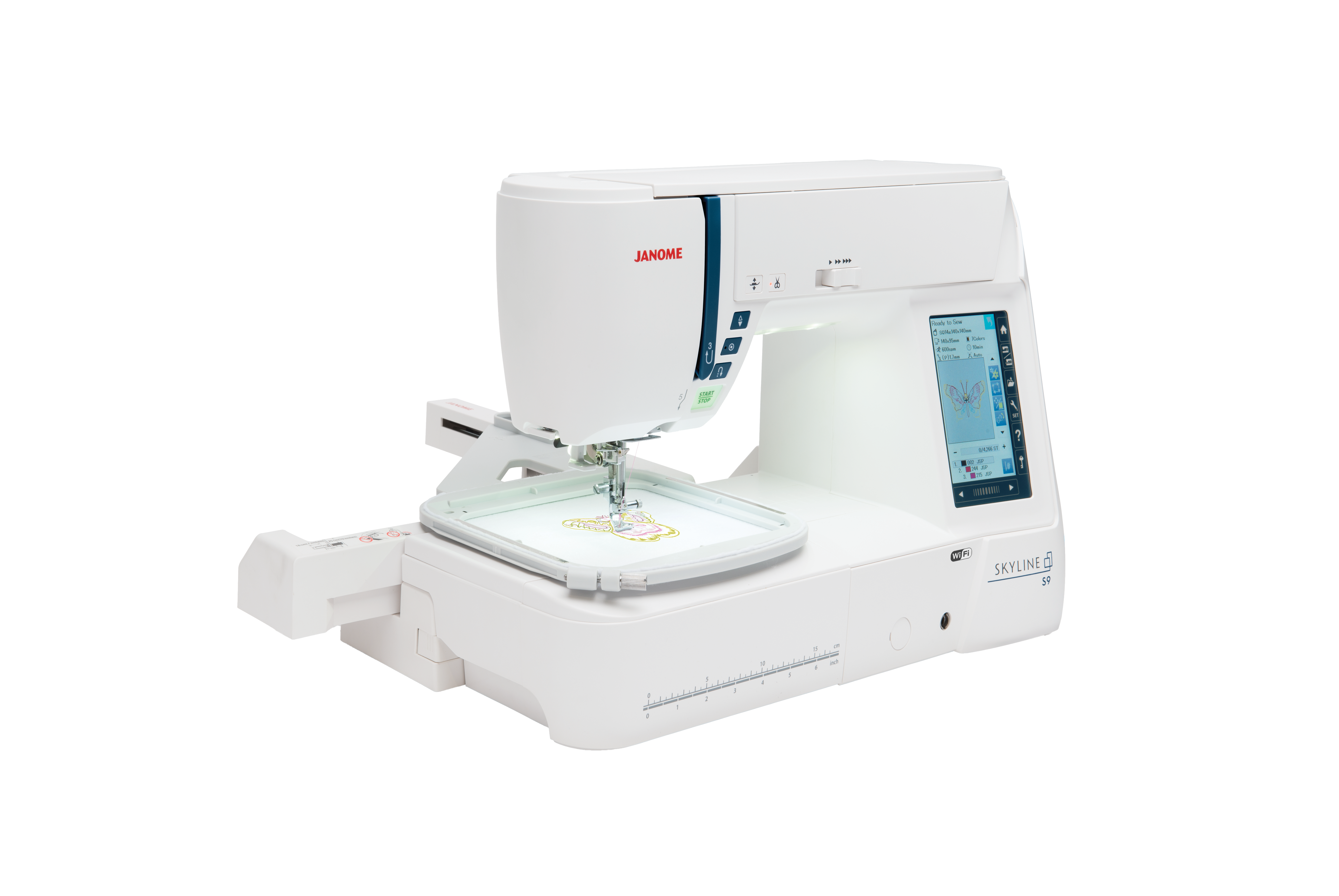 Janome Skyline S9 Sewing Quilting and Embroidery Machine
